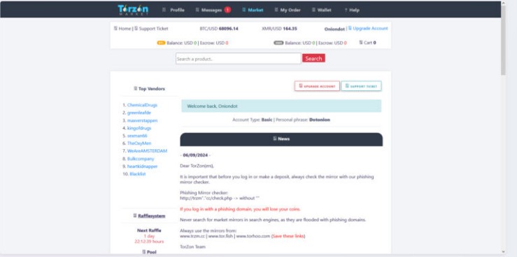 safe list of darknet market links