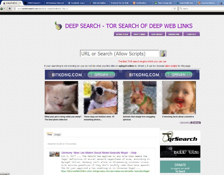 safe list of darknet market links
