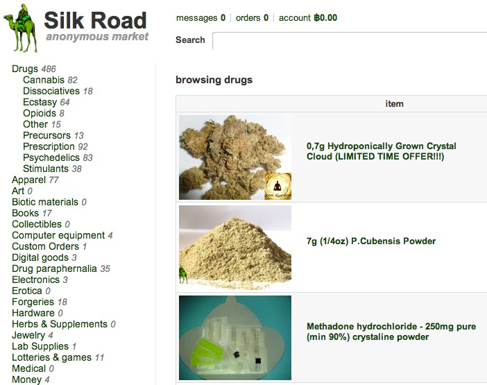 dark web silk road