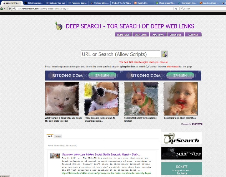 site darknet liste