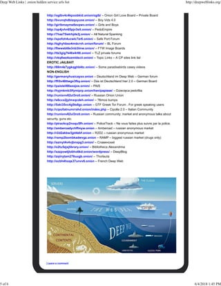 deep web links 2023 reddit