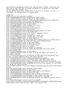 deep onion links